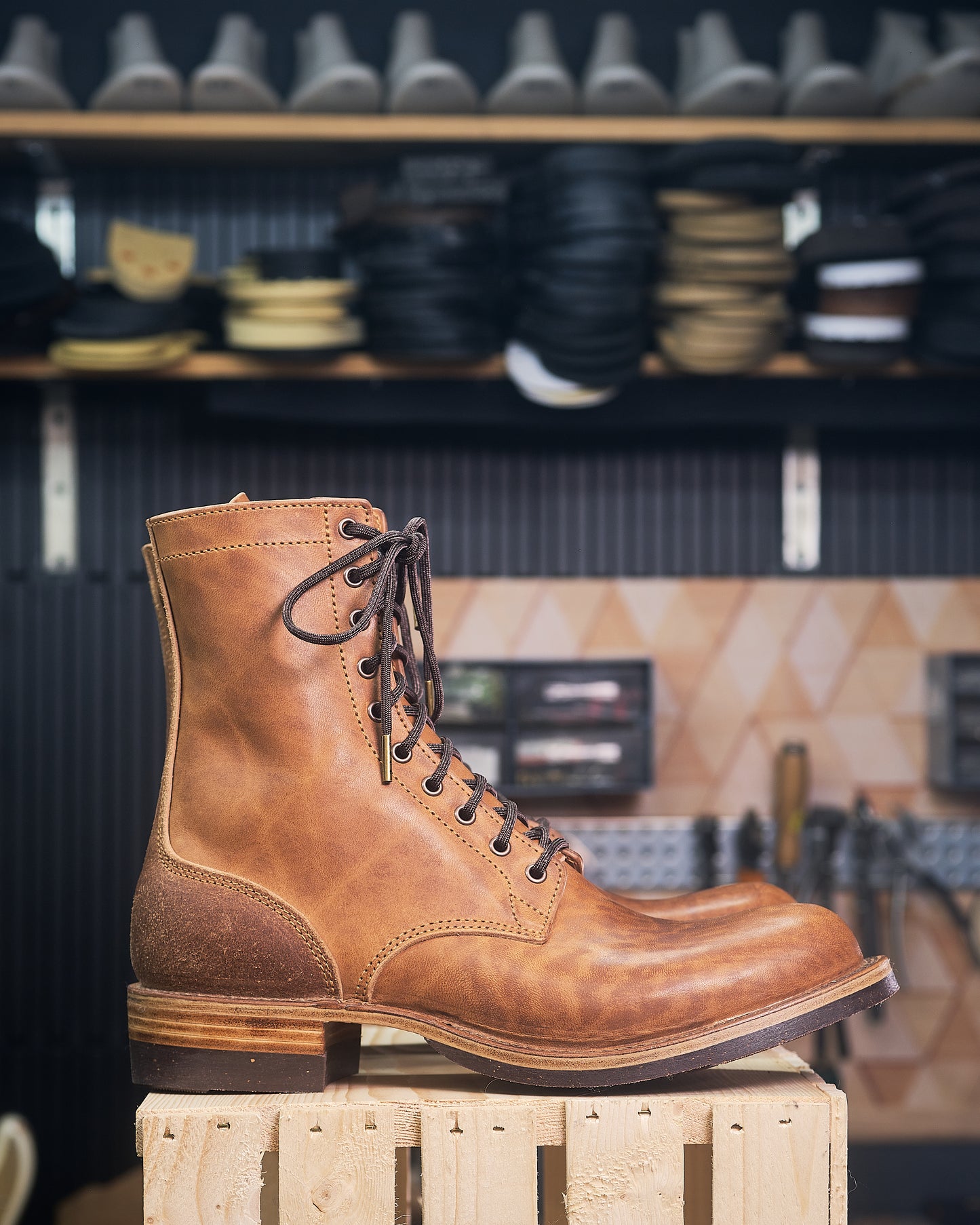 UpHill Boot - 7.5" Rounder last