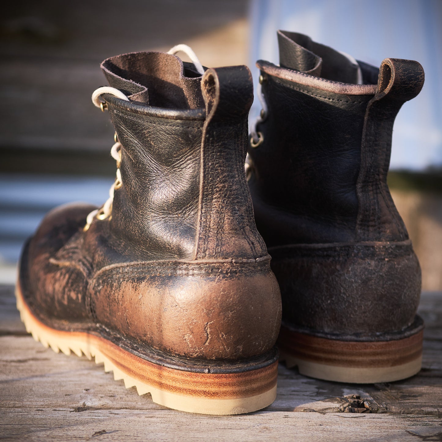 Chopped Vintage Logger Boot