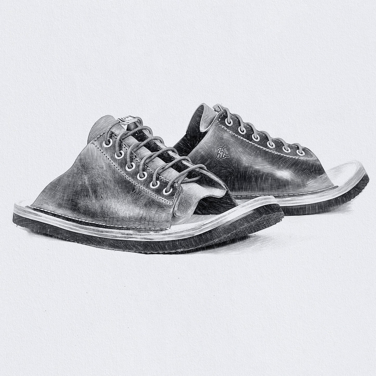 LakeSide Slide - Leather Sandal
