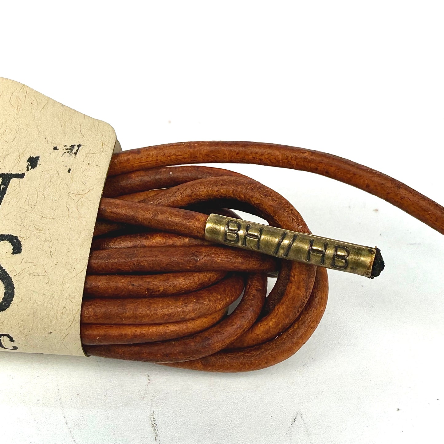 Leather Round Boot Lace