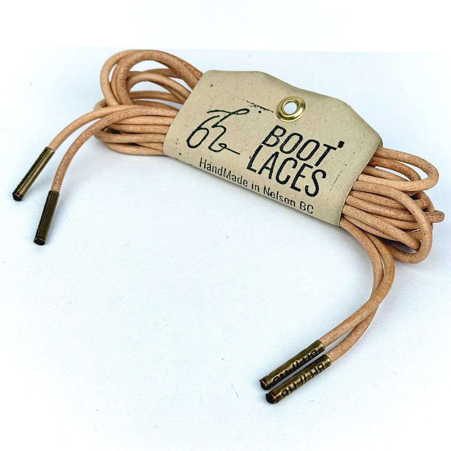 Leather Round Boot Lace