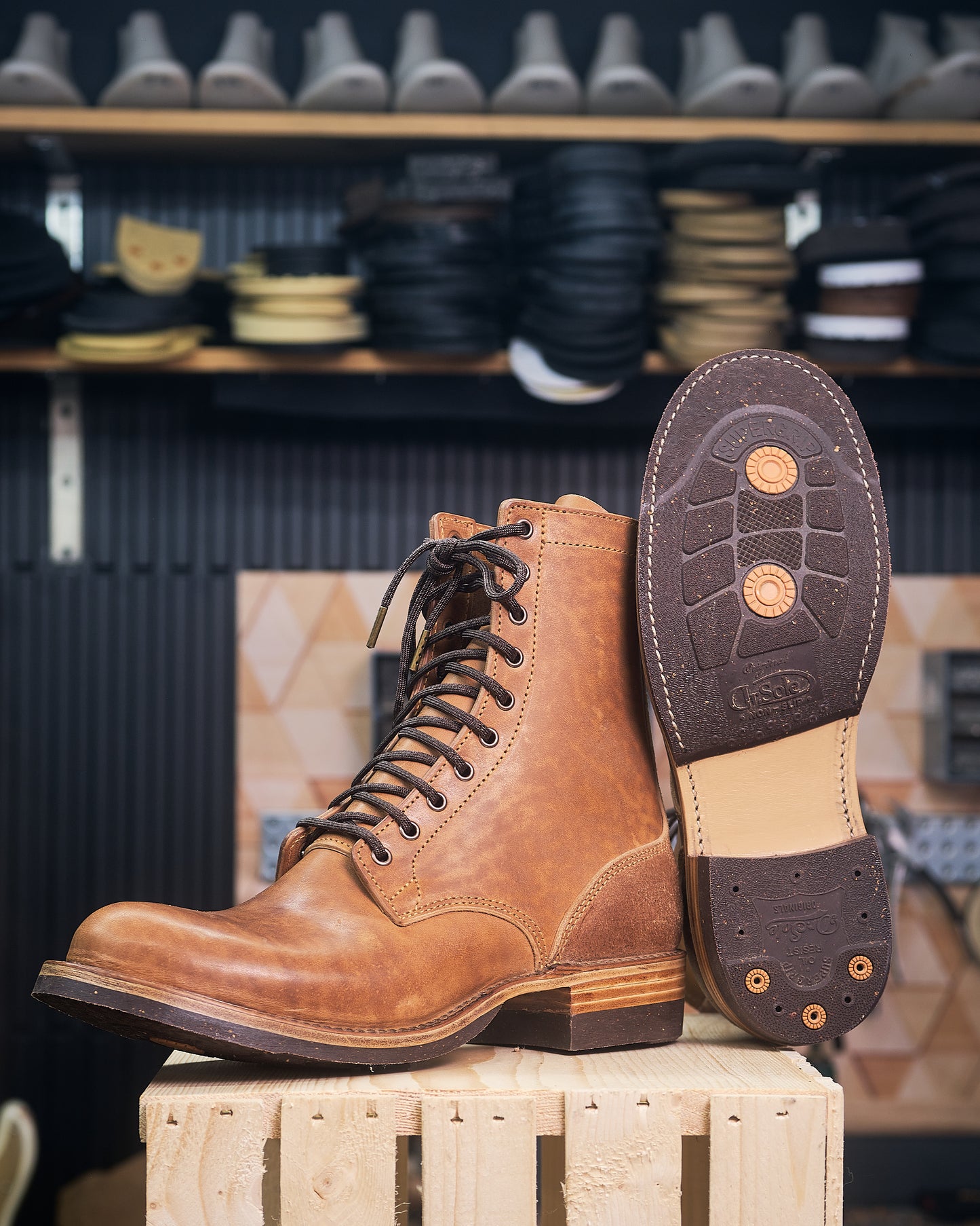 UpHill Boot - 7.5" Rounder last