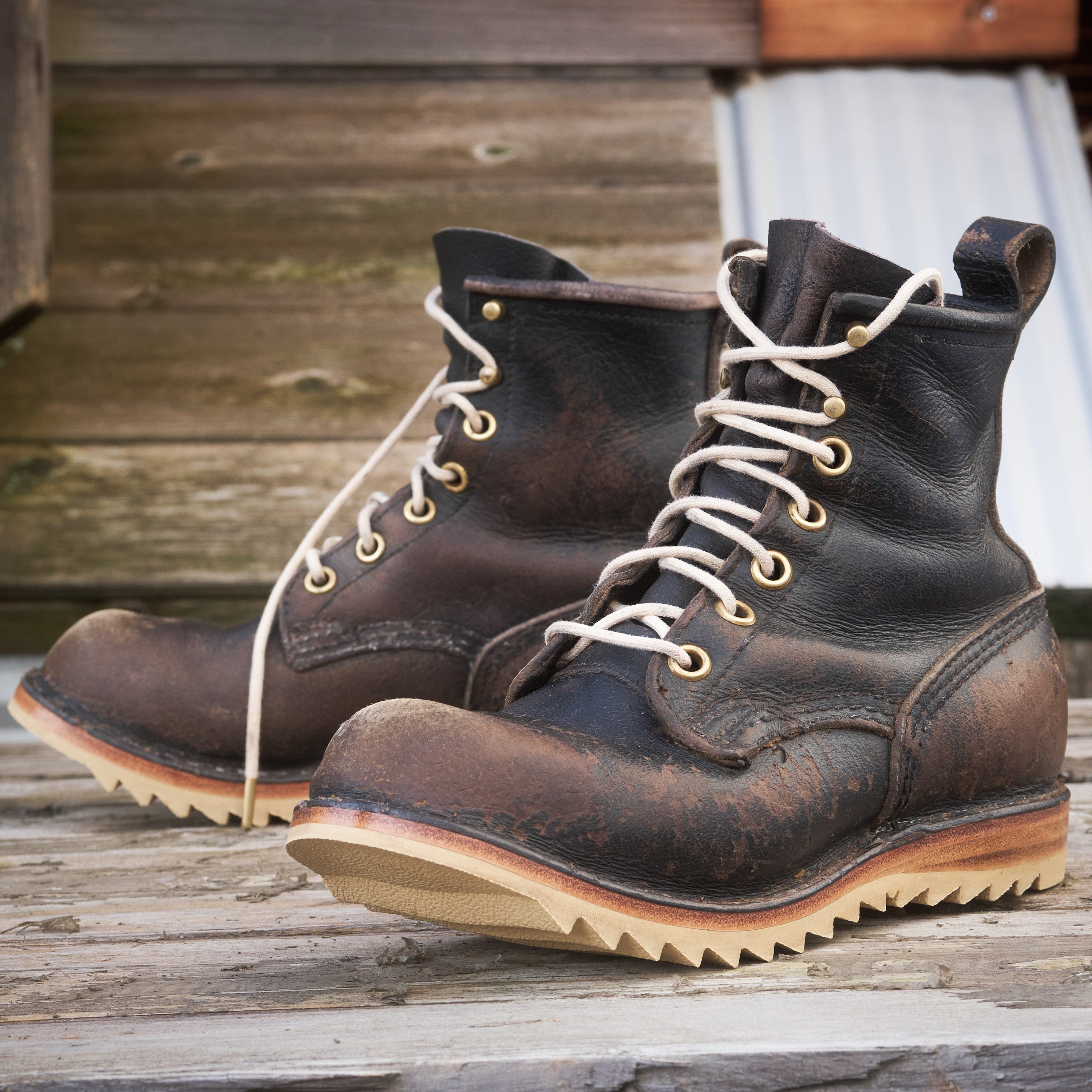 Custom logger outlet boots