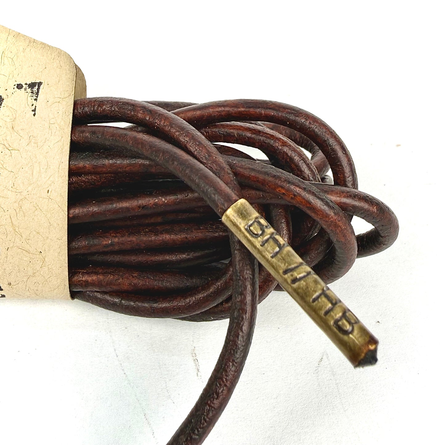 Leather Round Boot Lace