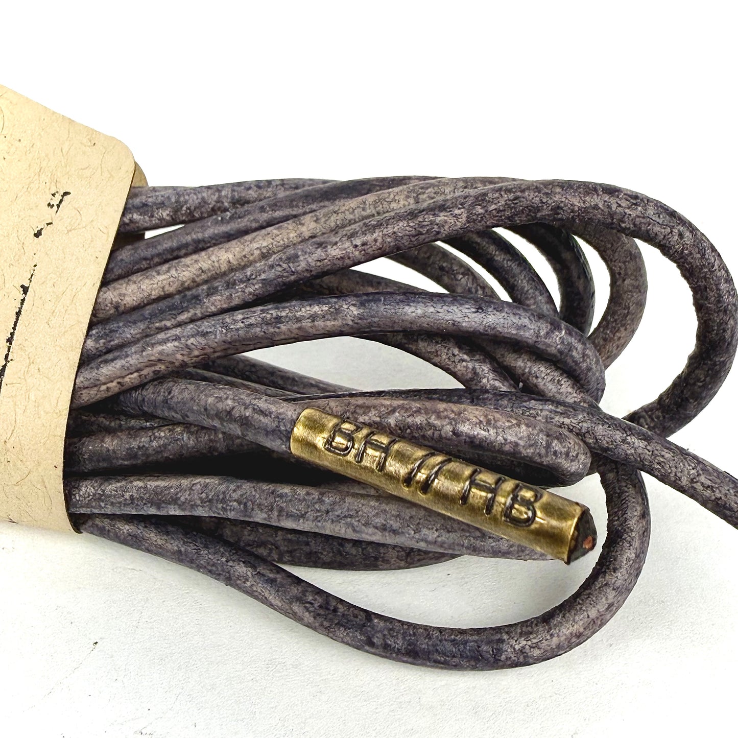 Leather Round Boot Lace